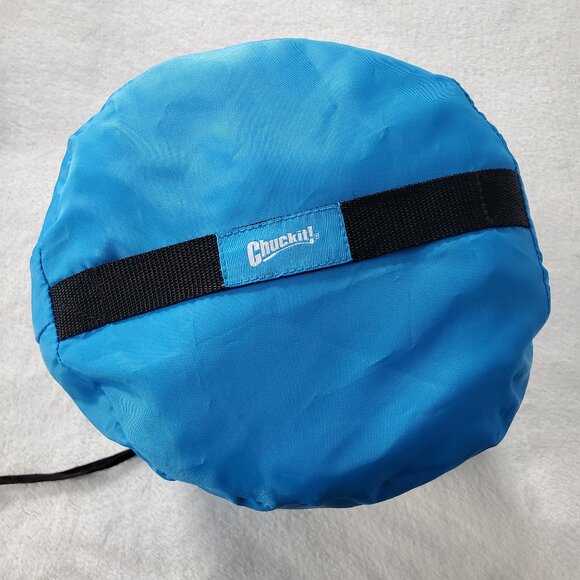 CHUCKIT! Travel Pet Bed - Comfort on the Go and easy to store - Blue/Gray *EUC* - Picture 5 of 7